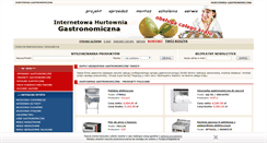 Desktop Screenshot of gastronomiczne.pl